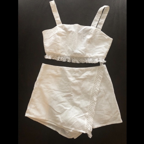 Showpo. Other - ShowPo white two piece set